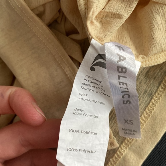 Fabletics Ryan Tie Up Crop Tank - Picture 8 of 9